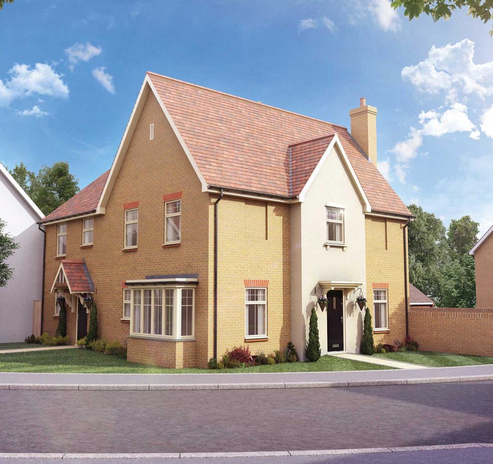 Buckton building a house