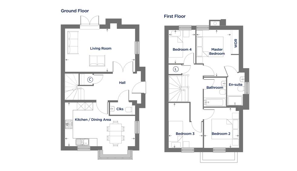 Plot 102 – The Acacia Floor plan