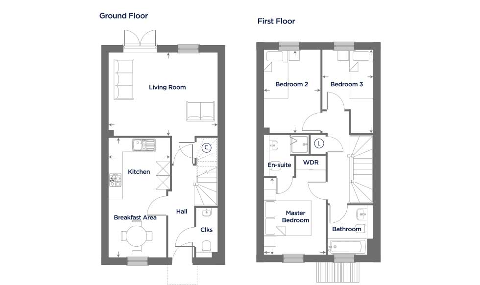 The Canterbury – Plot 70 Floor plan