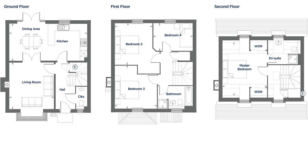 The Harebell – Plot 54 Floor plan