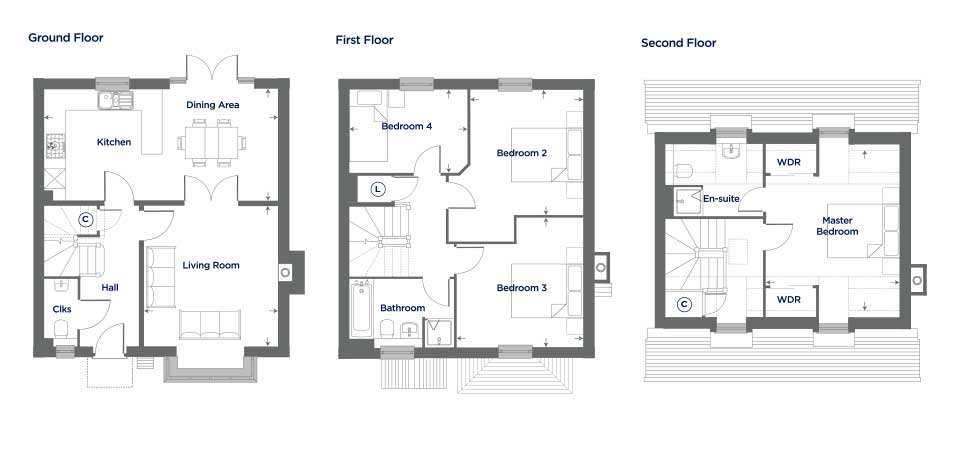 The Heather – Plot 59 Floor plan