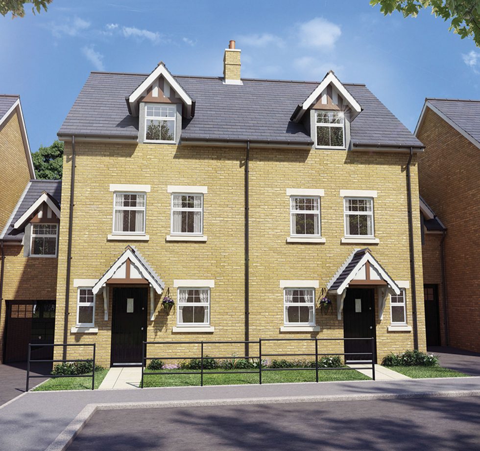Buckton building a house