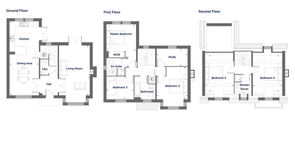 Plot 4 – The Mantle Show Home Floor plan