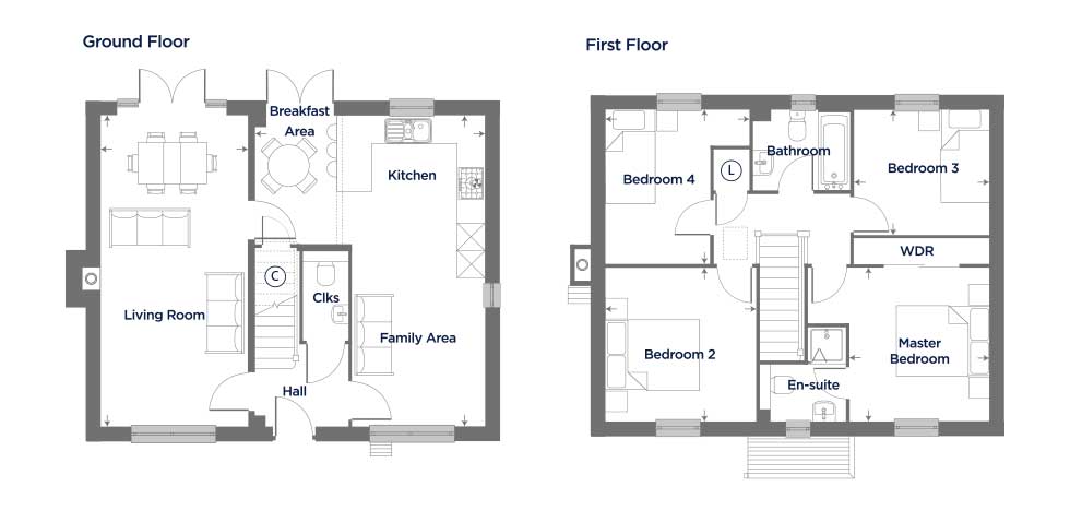 The Teasel – Plot 88 Floor plan