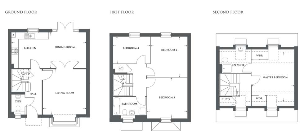 Plot 420 – The Emberton Floor plan