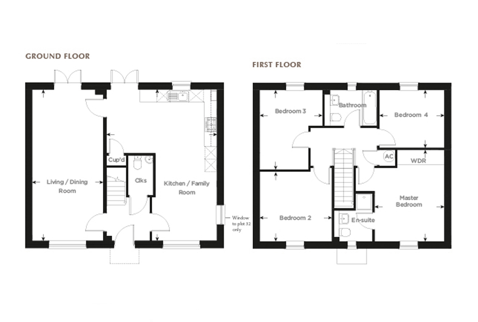 Plot 45 – The Linnet Floor plan