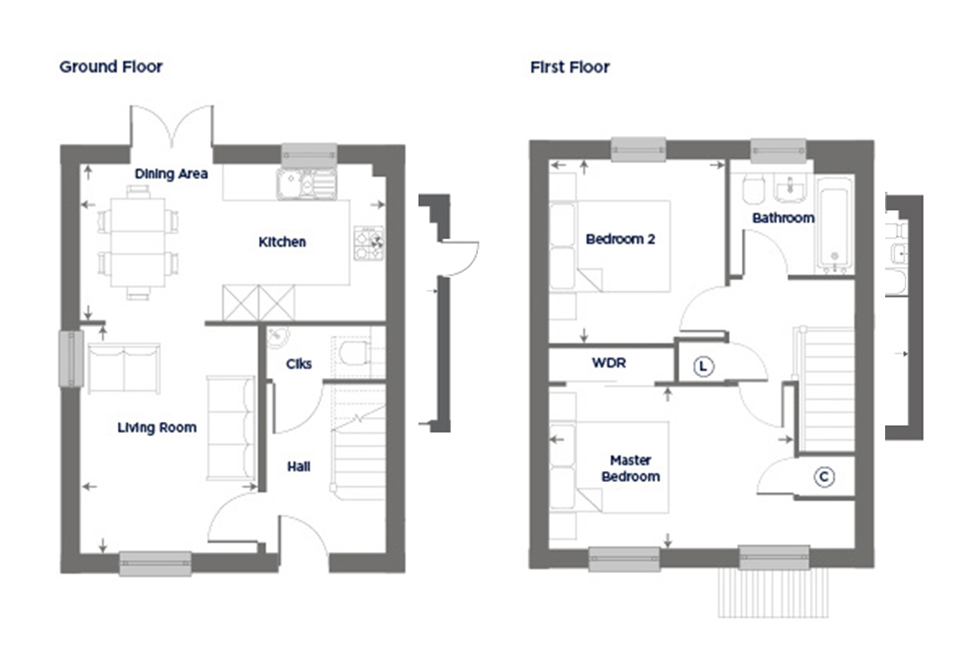 Plot 100 – The Gorse Floor plan