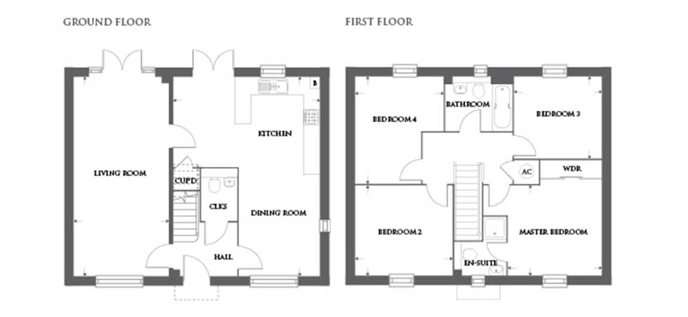 The Linton – Plot 448 Floor plan