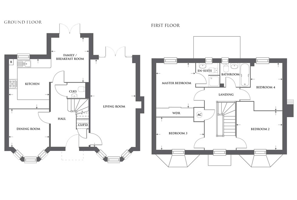 Plot 463 – The Langford Floor plan