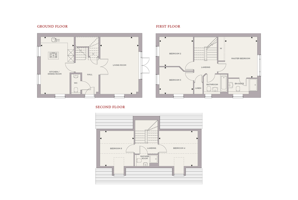 Plot 5 – The Beech Floor plan