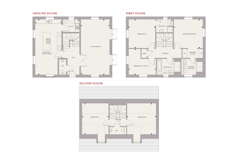 Plot 27 – The Clover Floor plan