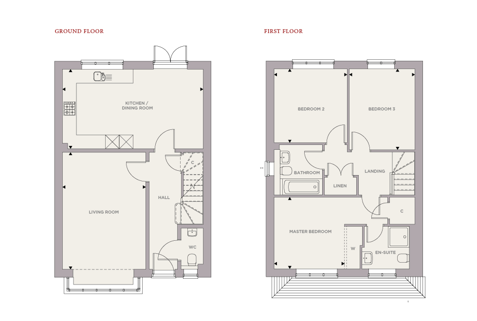 Plot 95 – The Dove Floor plan