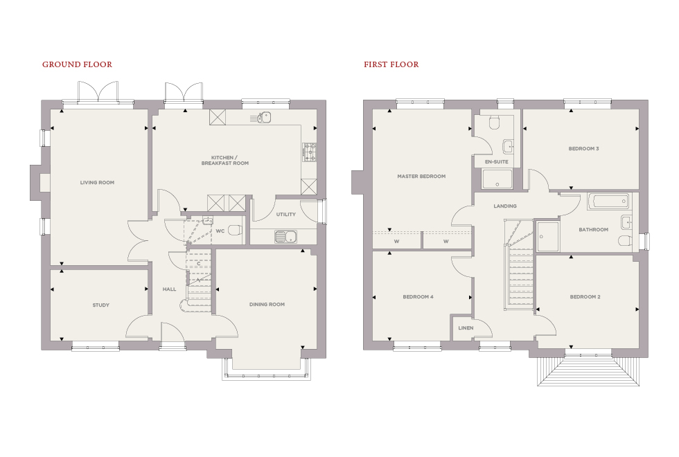 Plot 34 – The Grayling Floor plan