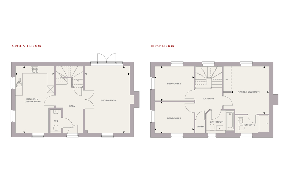 Plot 45 – The Robin Floor plan