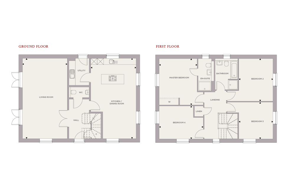 Plot 17 – The Willow Floor plan