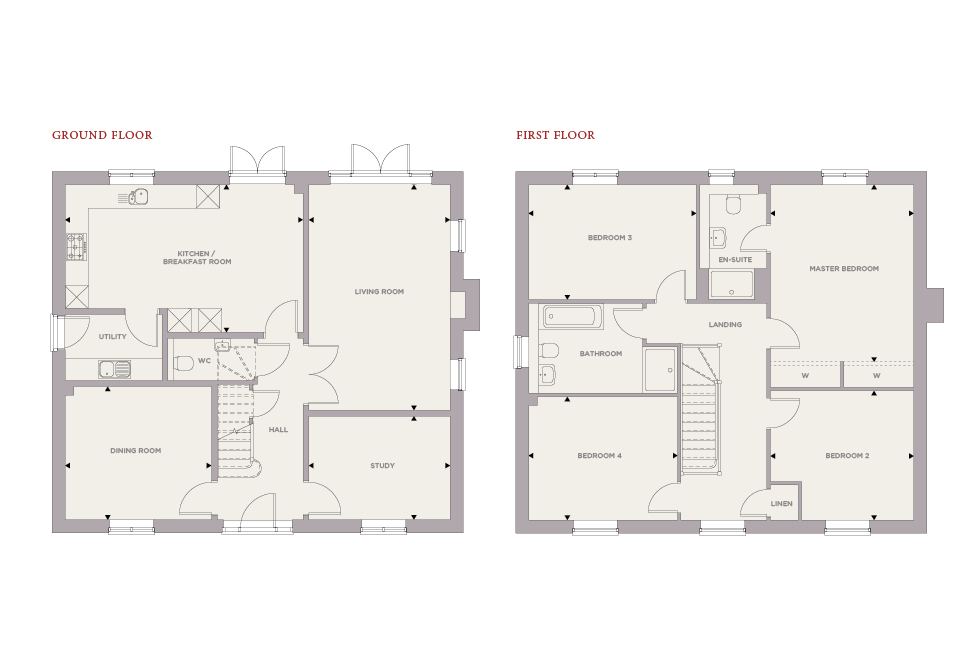 Plot 9 – The Yew Floor plan