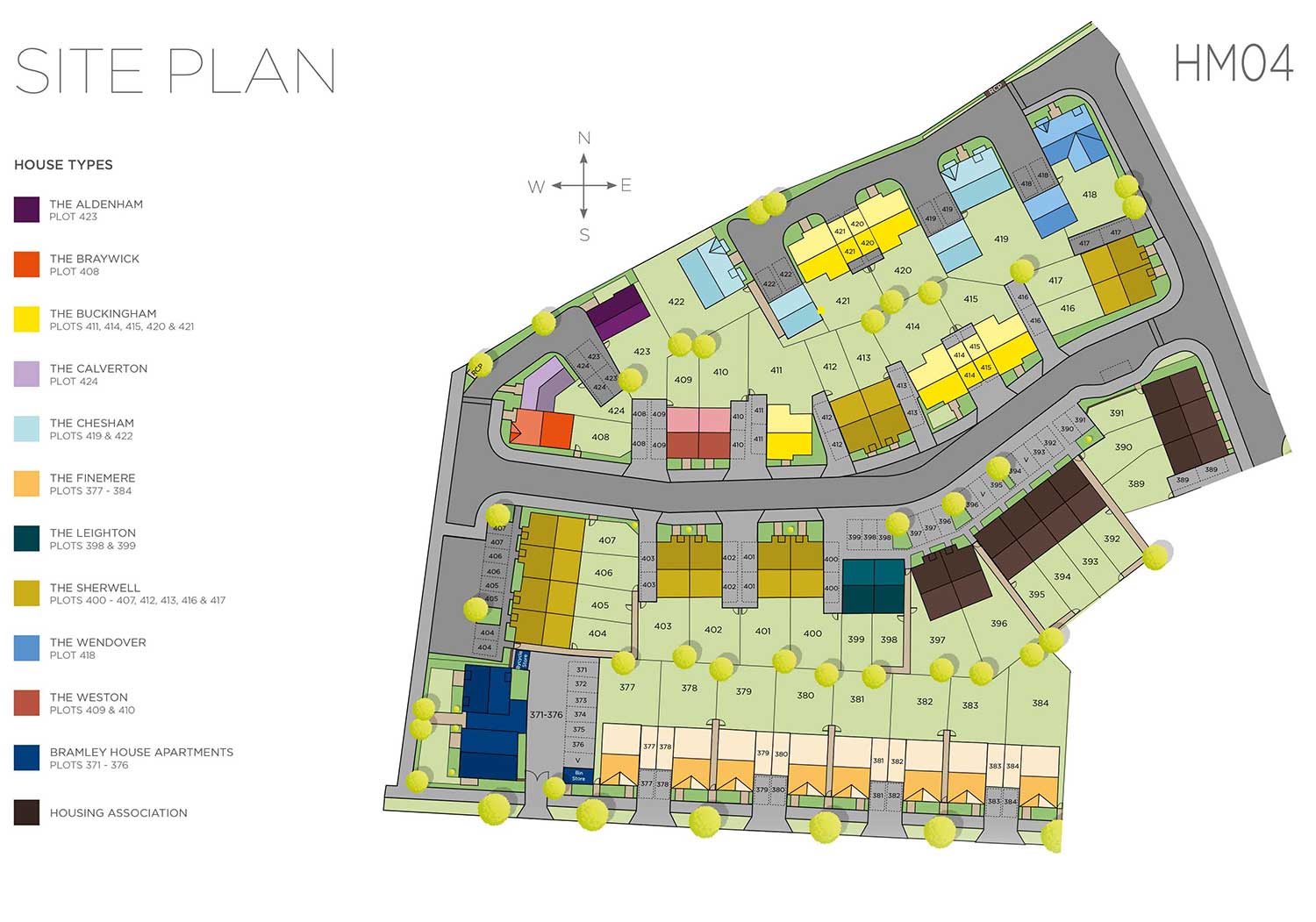 The Aldenham – Plot 423 Siteplan