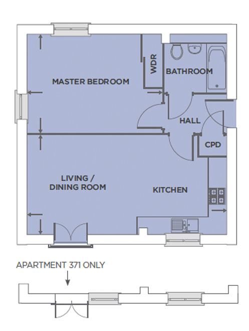 Plot 371 – Bramley House Floor plan