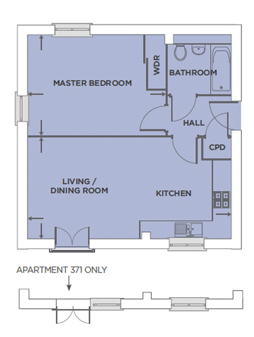 Plot 375 – Bramley House Floor plan