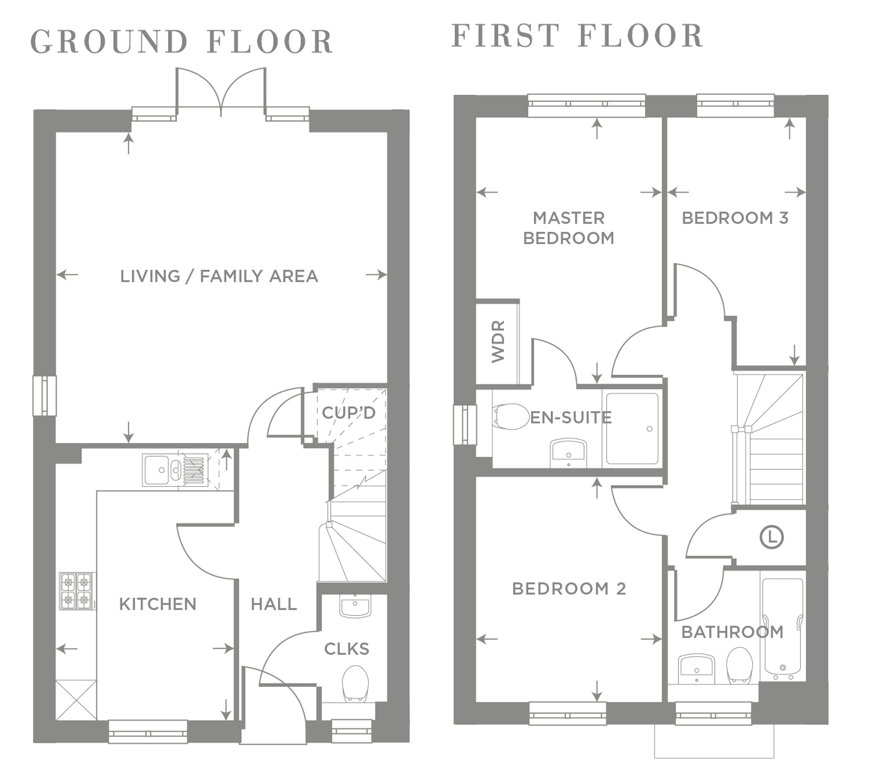 Only Three Homes Remaining at Summerswood, Ifield Floor plan