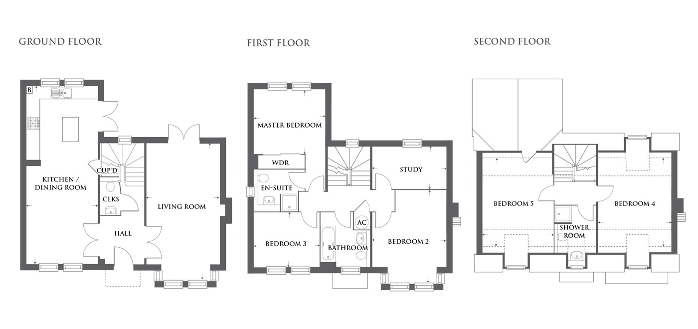 Plot 443 – The Harrington Floor plan