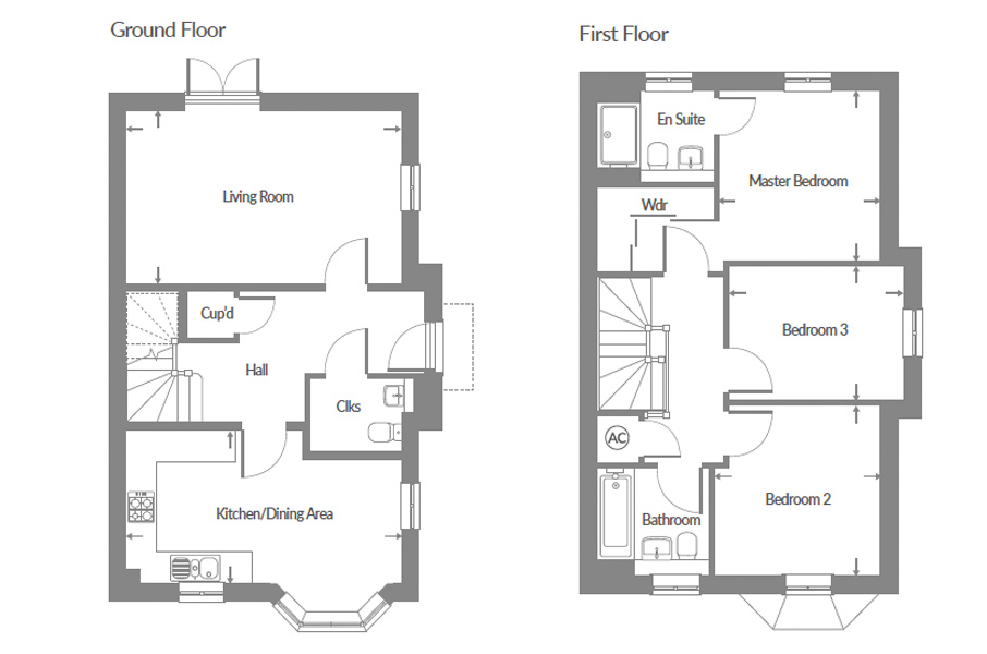 Plot 44 – The Brooklime Floor plan