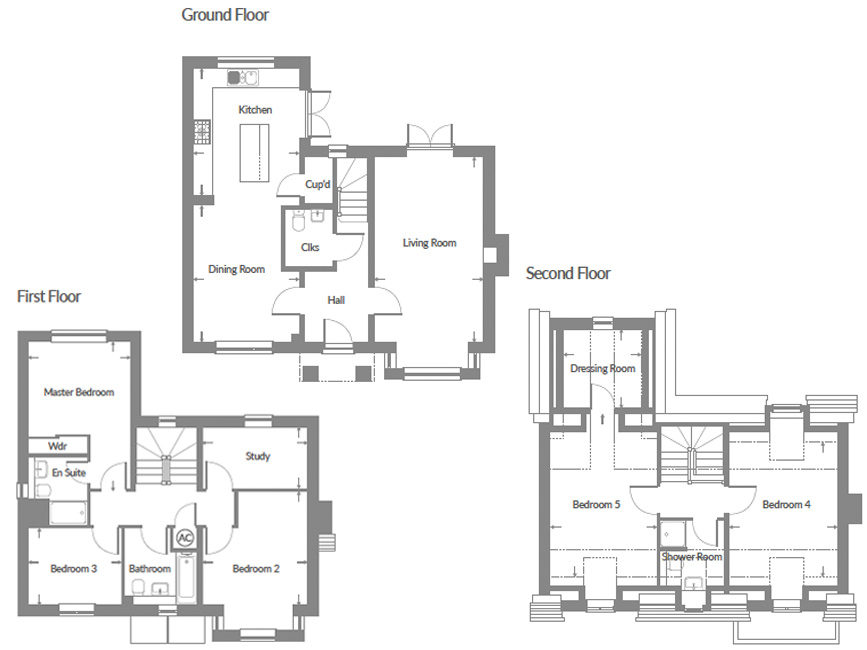 Plot 40 – The Easton Floor plan