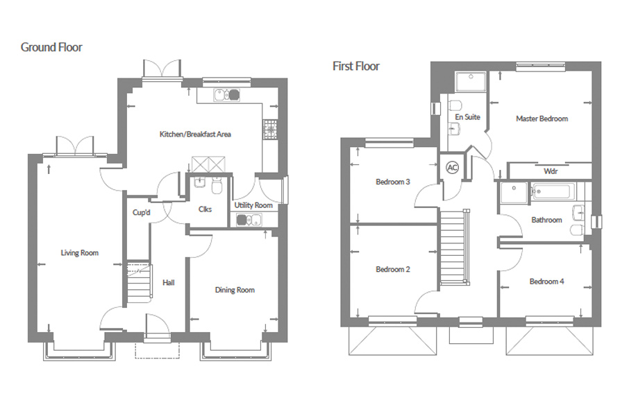 Plot 58 – The Pine Floor plan