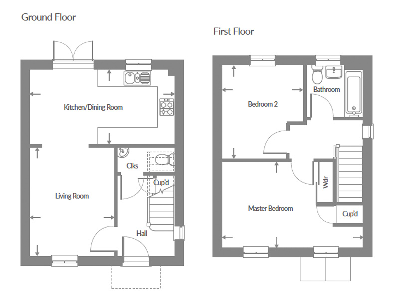 Plot 52 – The Timber Floor plan