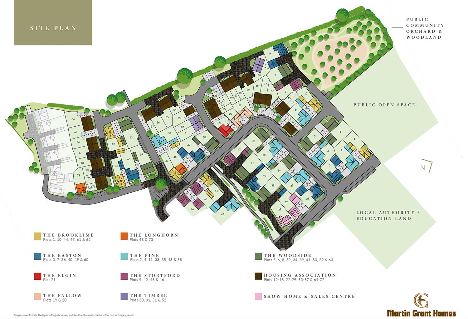 Plot 47 – The Brooklime Siteplan