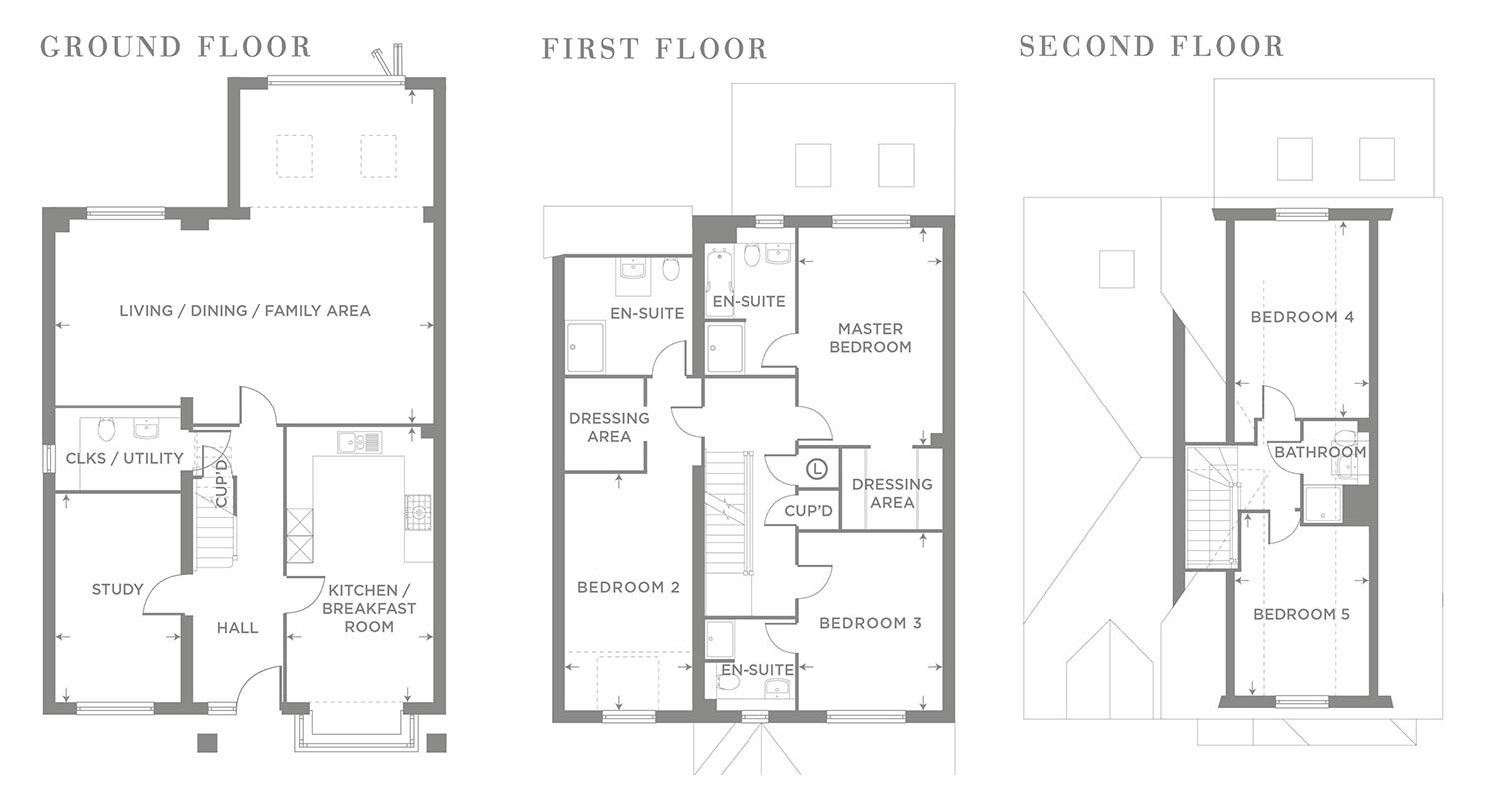 Plot 25 – The Oak Floor plan