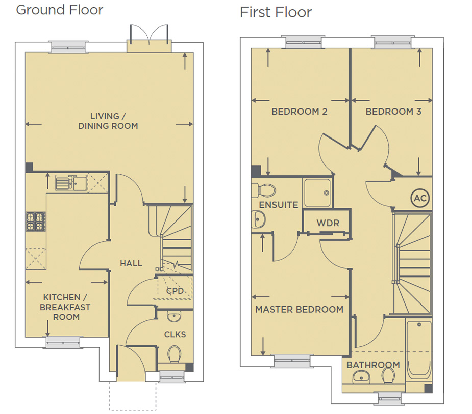 Plot 554 – The Cassin Floor plan