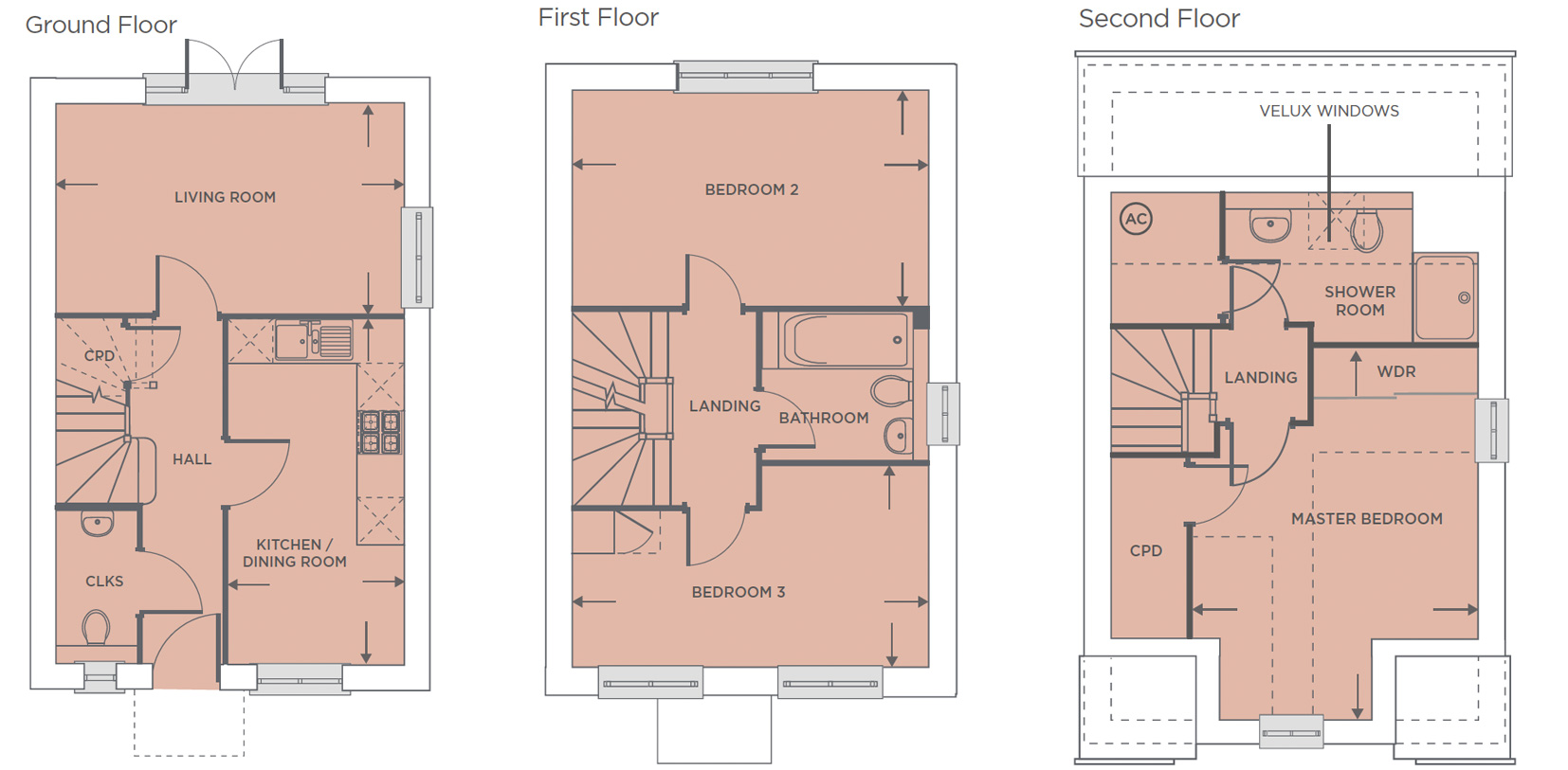 Plot 544 – The Frankiln Floor plan