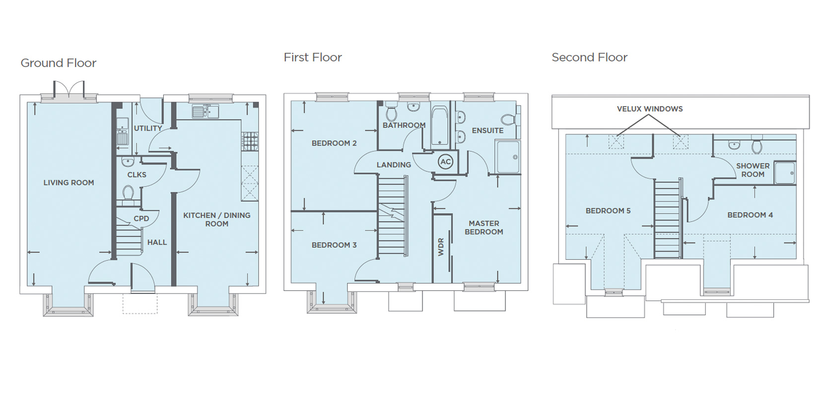 Plot 540 – The Gallinule Floor plan
