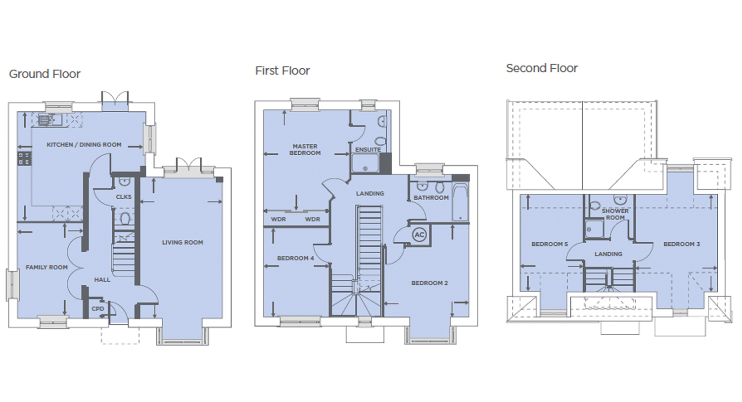 Plot 541 – The Swainson Floor plan