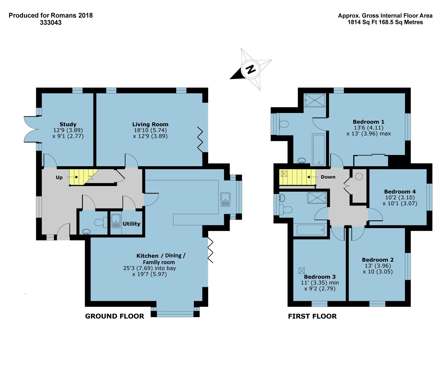 Plot 2 – The Windermere Floor plan