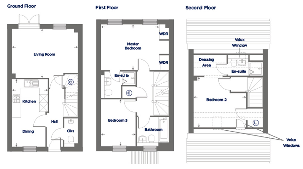Plot 135 – The Aster Floor plan