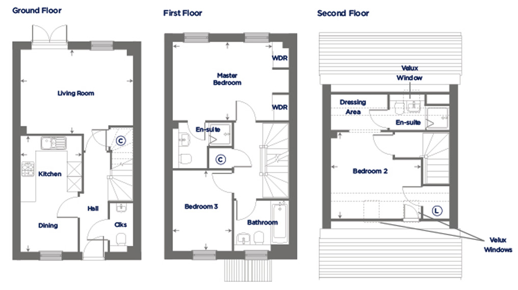 Plot 140 – The Aster Floor plan