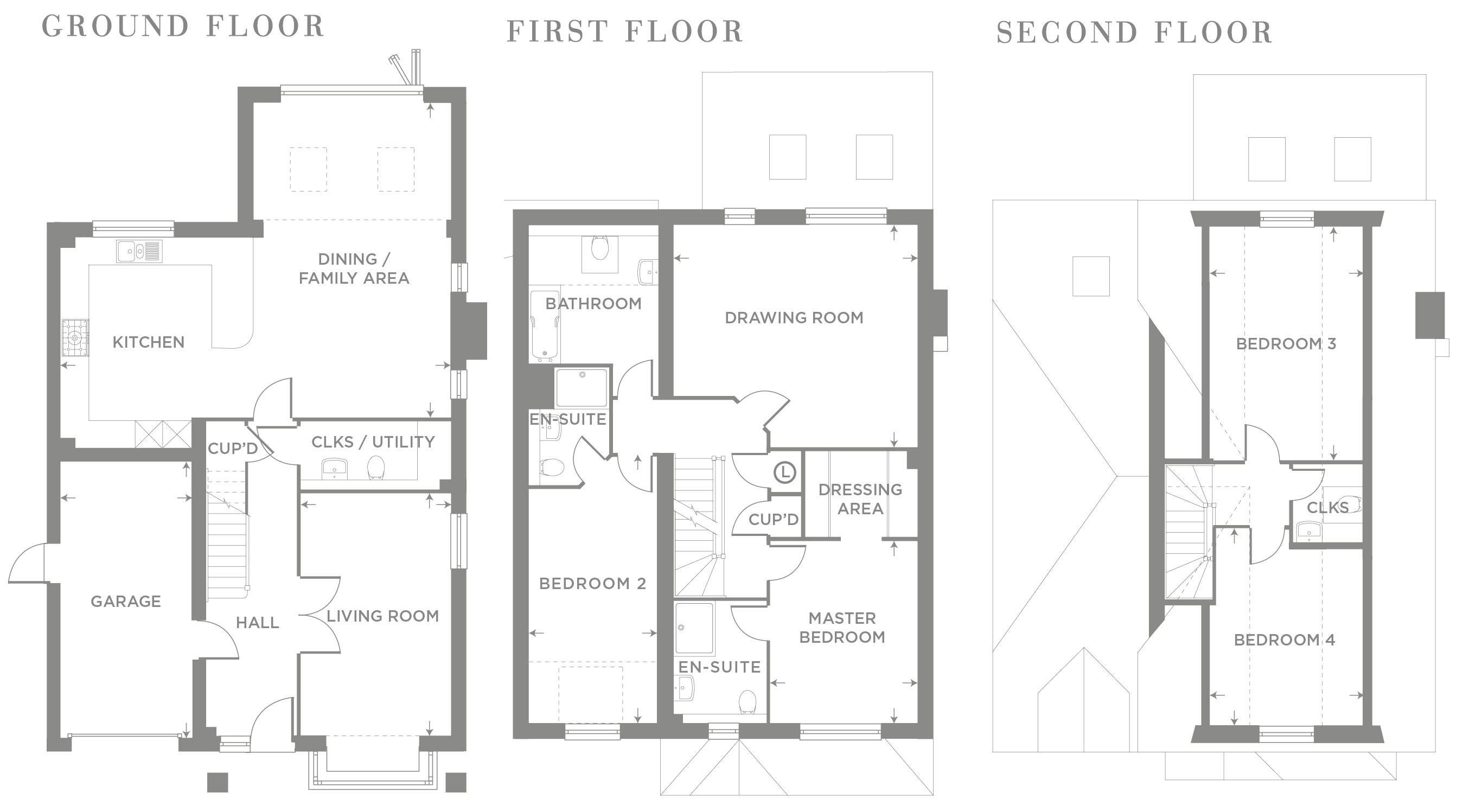 Plot 1 – The Maple Floor plan