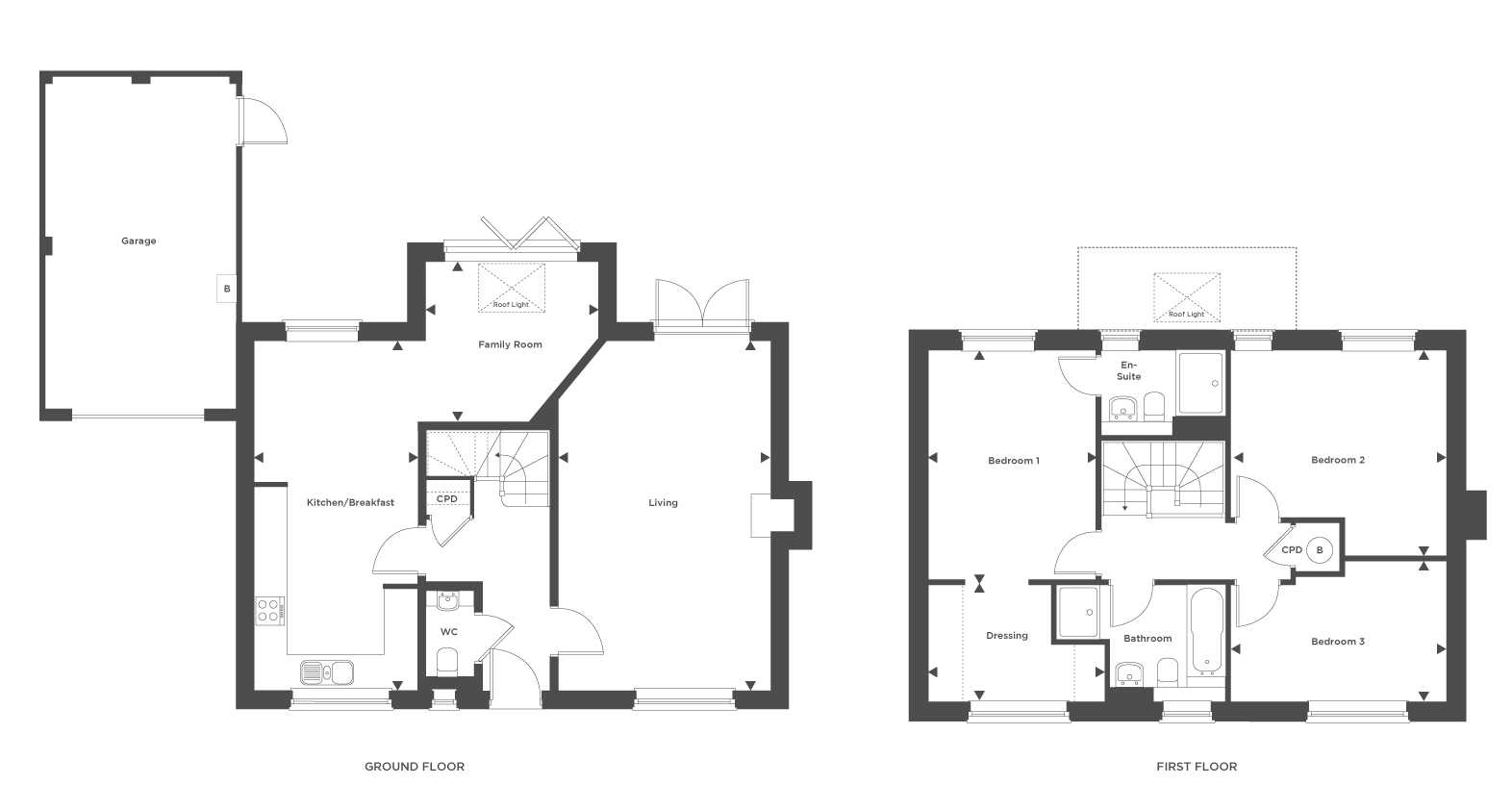 Plot 2 Floor plan