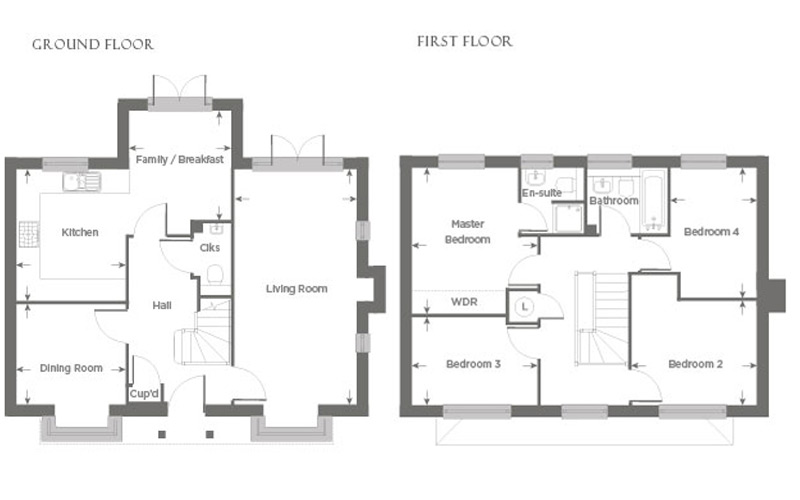 Plot 13 – The Amberley Floor plan