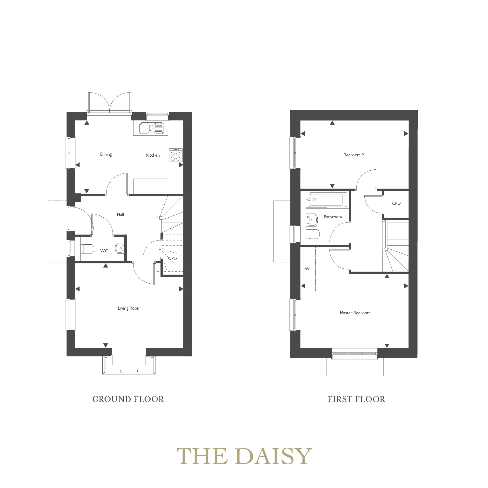 Plot 12 – The Daisy Floor plan