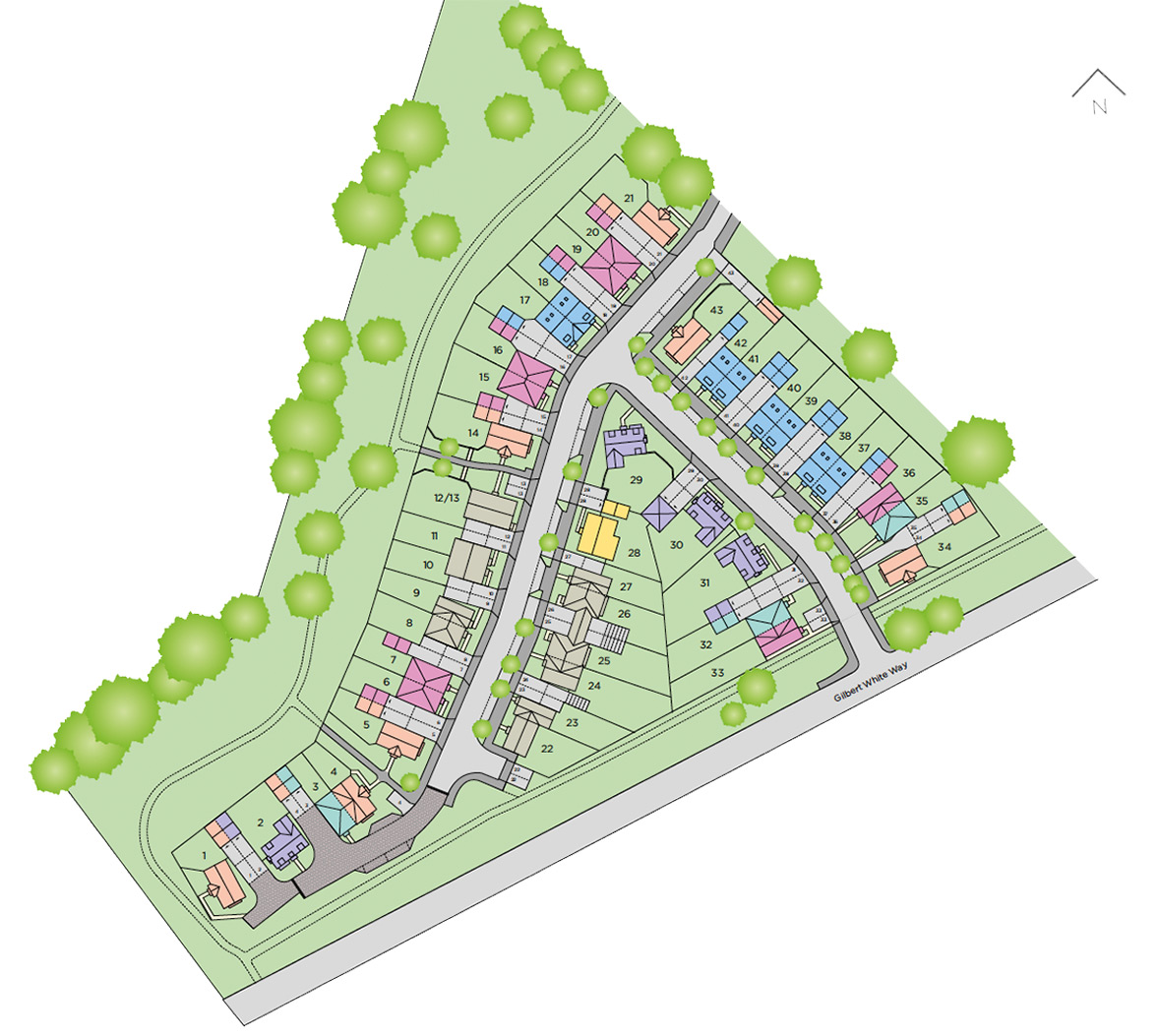 Plot 7 – The Woodston Siteplan