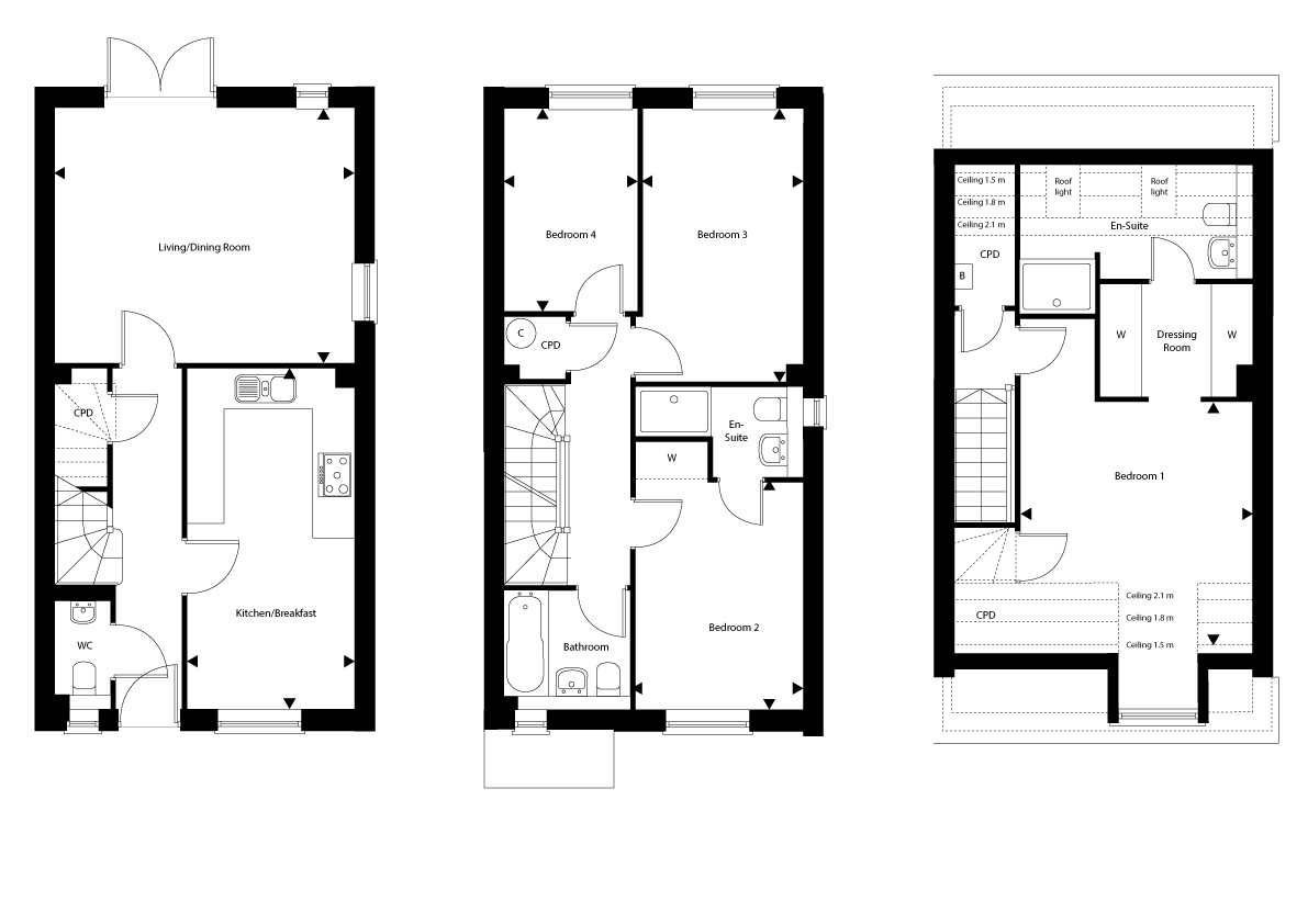 Plot 41 – The Hartfield Floor plan