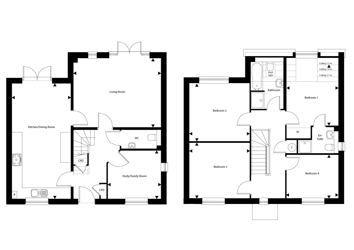 Plot 28 – The Salisbury Floor plan