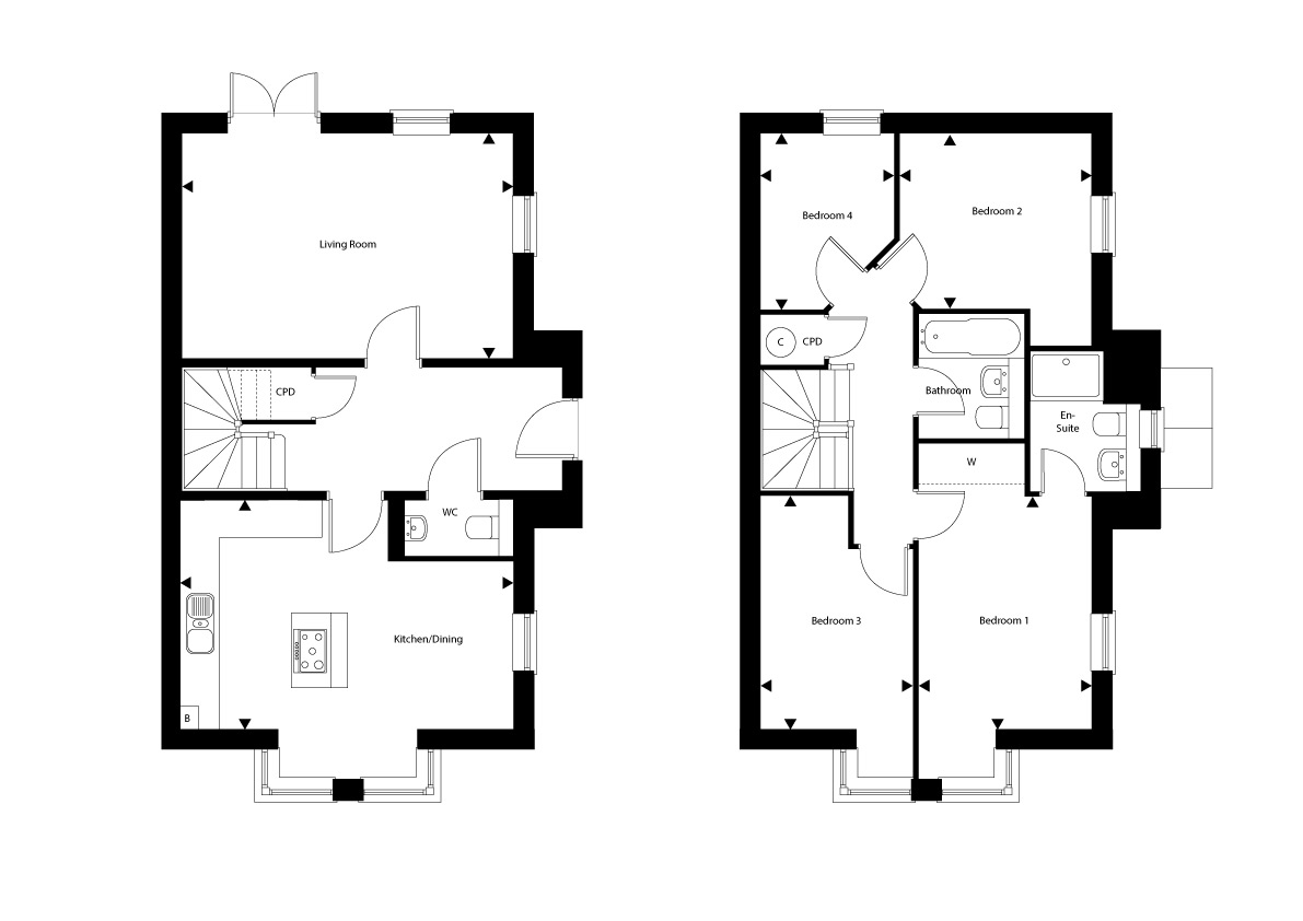 Plot 5 – The Thornberry Floor plan