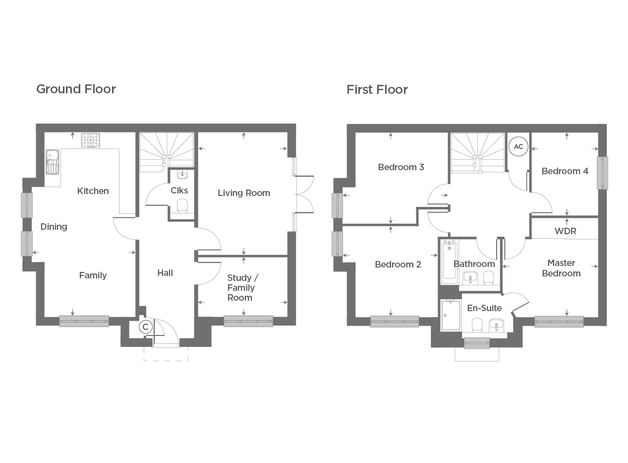 Plot 118 – The Finedon Floor plan