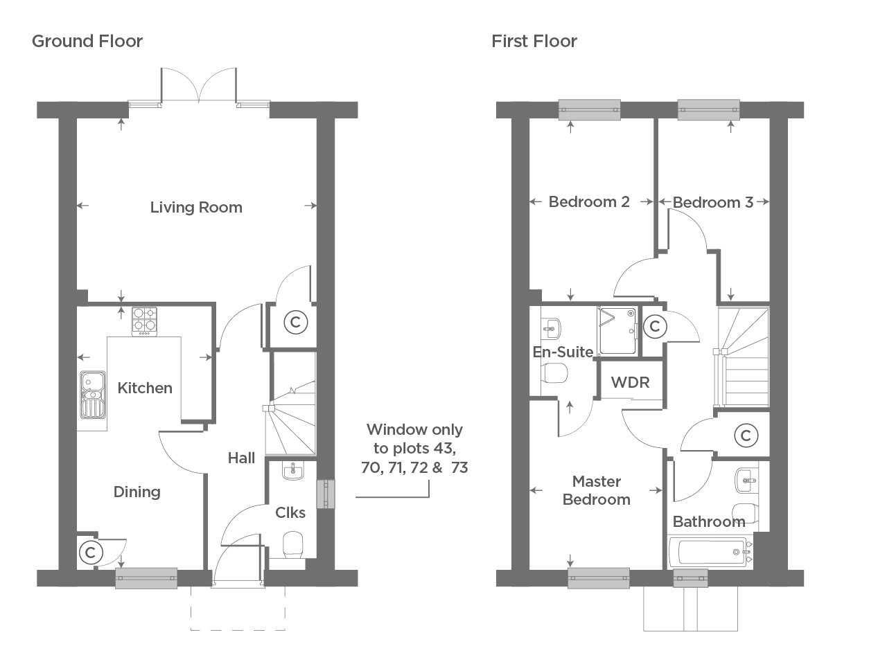 Plot 41 – The Harlestone Floor plan