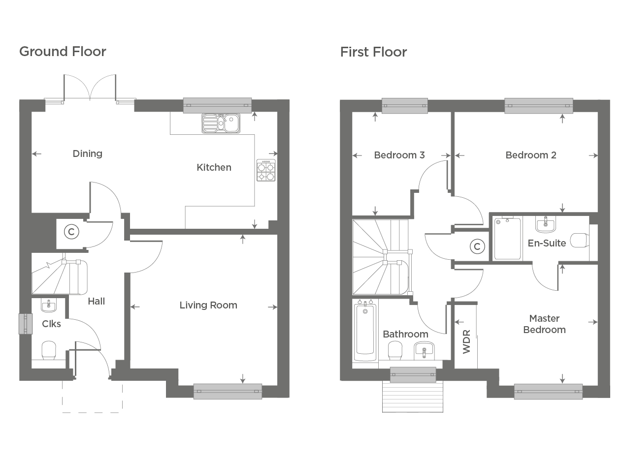 Plot 40 – The Rushden Floor plan